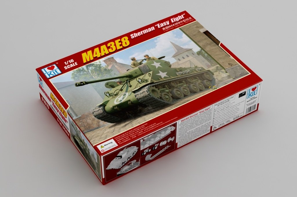 I Love Kit 61615 M4A3E8 Sherman &amp;quot;Easy Eight&amp;quot; 1/16 – image 2