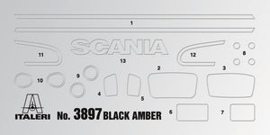 Italeri 3897 SCANIA R730 BLACK AMBER 1/24 – image 14