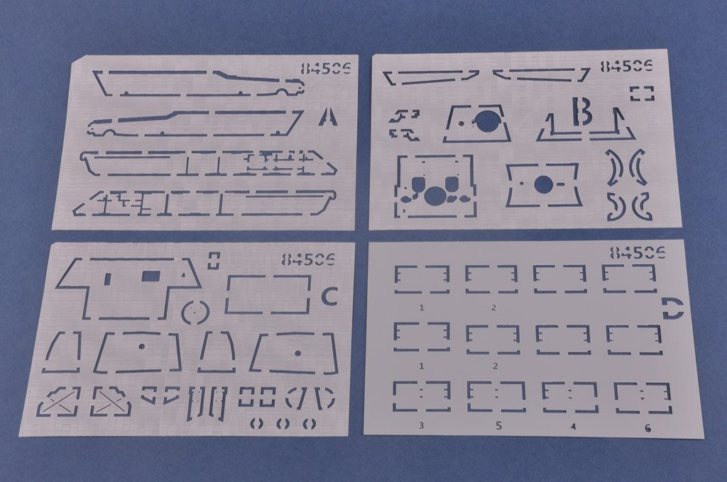 Hobby Boss 84506 German Sd.Kfz.171 PzKpfw Ausf A w/ Zimmerit 1/35 – zdjęcie 5