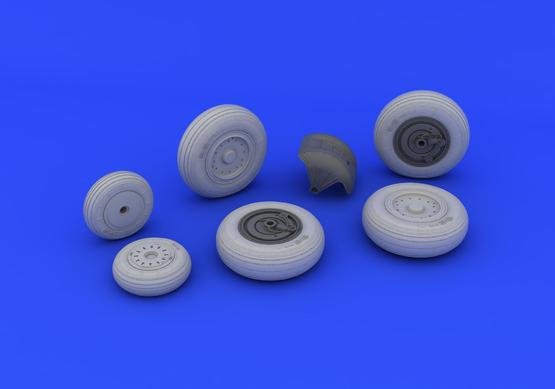 Eduard 648248 MiG-31 wheels 1/48 AMK – image 2