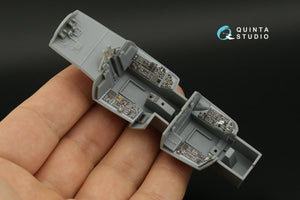 Quinta Studio QDS-48396 F-14B 3D-Printed colored Interior on decal paper (Hobby Boss) (Small version) 1/48 – image 8