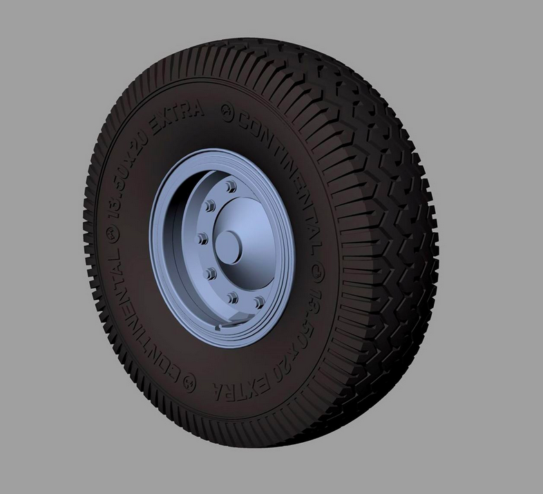 Panzer Art RE35-589 Faun L900 Road wheels (Continental) 1/35 – zdjęcie 2