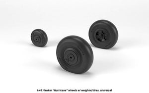 Armory Models AW48414 Hawker Hurricane wheels w/ weighted tires 1/48 – zdjęcie 2