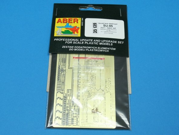 Aber 35139 Radzieckie działo pancerne SU-85 cz.1 zestaw podstawowy (TAM) 1/35 – zdjęcie 3