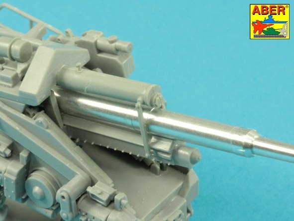 Aber 72L-73 128mm barrel for the German Flak 40 anti-aircraft gun 1/72 – image 3