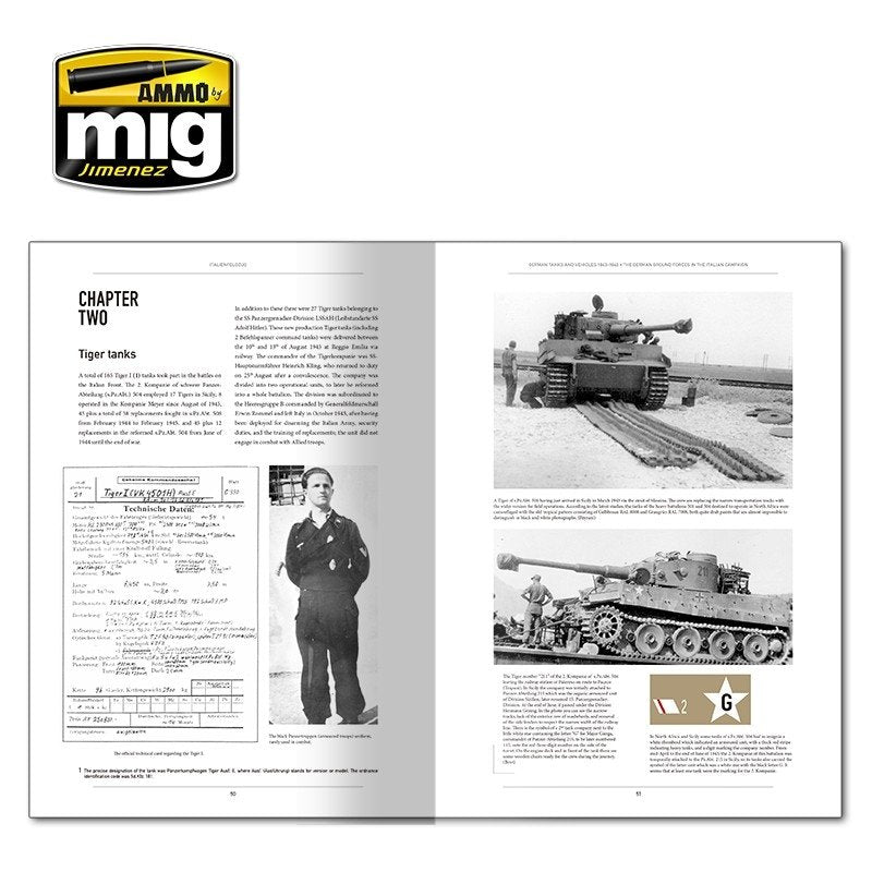 AMMO of Mig Jimenez 6261 ITALIENFELDZUG. GERMAN TANKS AND VEHICLES 1943-1945 VOL.1 (English) – image 3