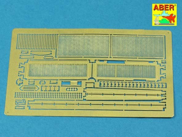 Aber 35G32 Grilles for Russian Tank T-55AM also for T-55AMV 1/35 – image 8
