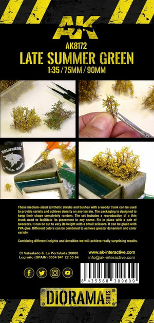 AK Interactive AK8175 BLOMMING YELLOW SHRUBBERIES 75MM / 90MM 1/35 – zdjęcie 3