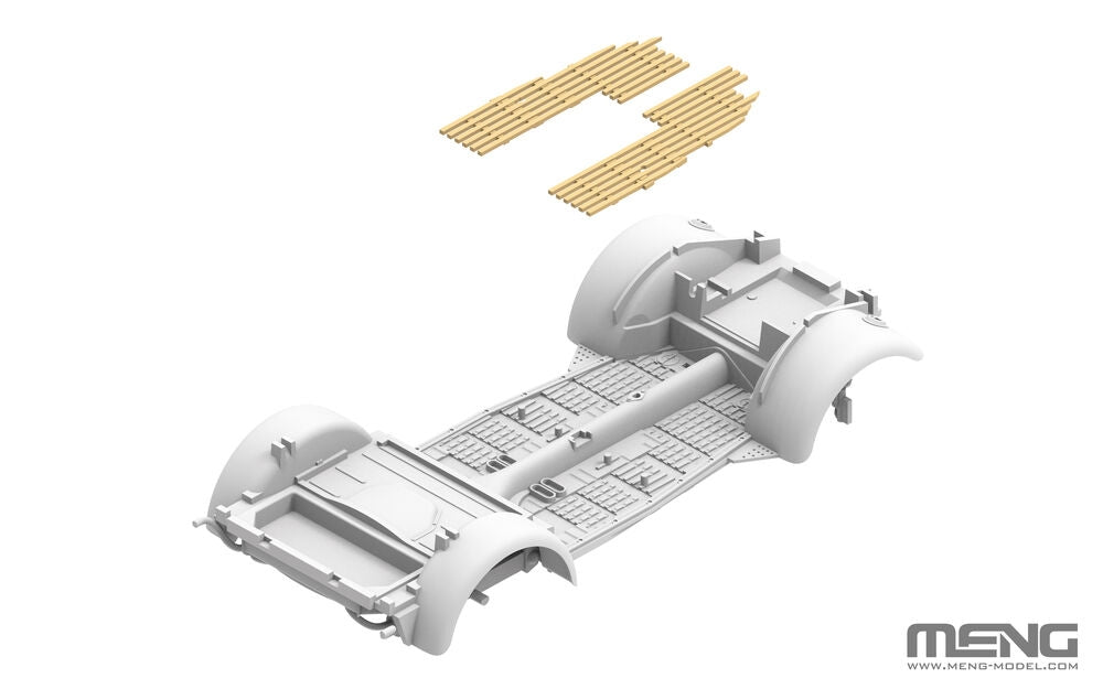 Meng Model VS-015 Type 82 German Pkw.K1 Kubelwagen (North Africa) 1/35 – zdjęcie 9