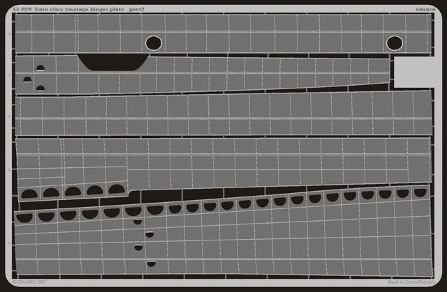 Eduard BIG5301 GATO CLASS SUBMARINE 1/72 REVELL – zdjęcie 6