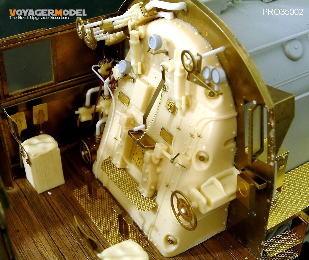 Voyager Model PRO35002 Baureihe 52 mit Steifrahmentender 1/35 – zdjęcie 10