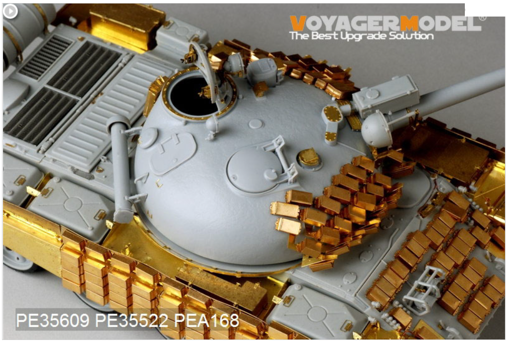 Voyager Model PE35609 Modern Russian T-62 ERA Medium Tank Mod.1962 Basic For TRUMPETER 01555 1/35 – zdjęcie 3