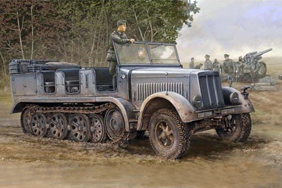 Trumpeter 01514 Sd.Kfz.7 Mittlere Zugkraftwagen 8t early version 1/35