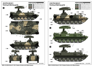 Trumpeter 05554 9K35 Strela-10 SA-13 Gopher Surface-to-Air Missile System 1/35 – zdjęcie 2