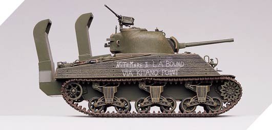 Academy 13203 M4A2 SHERMAN U.S. MARINES 1/35 – zdjęcie 2