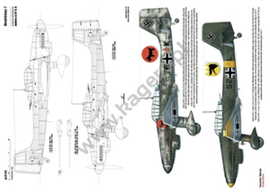 Kagero 7077 Junkers Ju 87 D, G EN/PL – zdjęcie 3