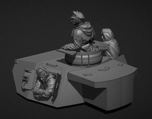 Panzer Art FI35-100 German Winter turret crew (PzIII &amp;amp; PzIV tanks) 1/35 – image 3