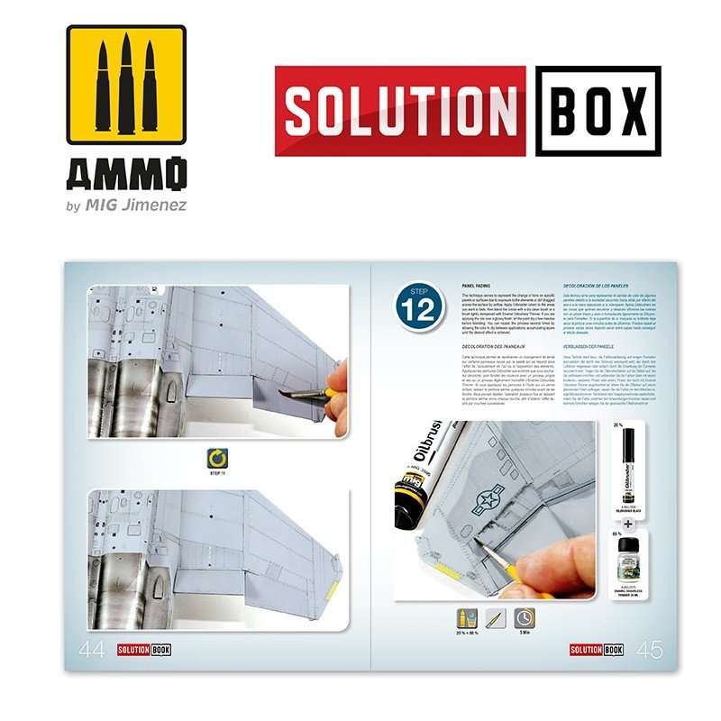 AMMO of Mig Jimenez 6509 How To Paint USAF Navy Grey Fighters Solution Book – zdjęcie 5