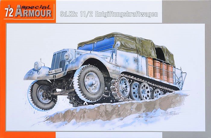 Special Armour 72010 Sd. Kfz 11/2 Entgiffungskraftwagen 1/72