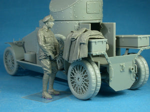 Copper State Models F35-009 British RNAS Armoured Car Division Petty Officer Relief 1/35 – zdjęcie 2