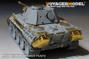 Voyager Model PE35982 WWII German Panther D Tank Early version Basic For TAKOM 2103 1/35 – image 9