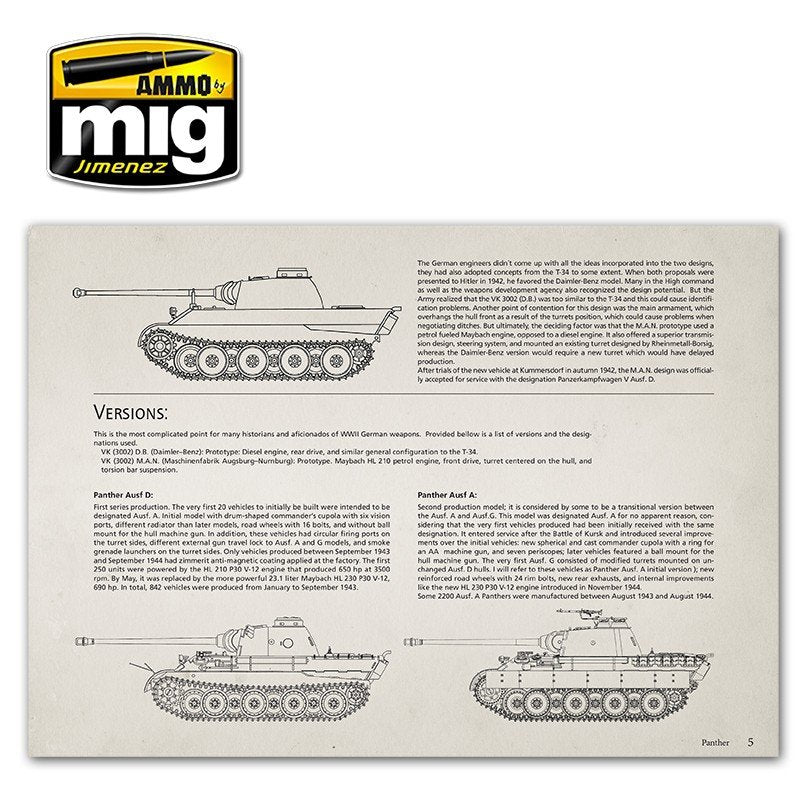 AMMO of Mig Jimenez 6092 PANTHER - VISUAL MODELERS GUIDE (English) – immagine 8