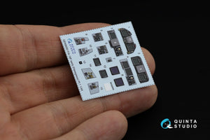 Quinta Studio QD48050 F/A-18F early 3D-Printed &amp;amp; coloured Interior on decal paper (Hasegawa) 1/48 – zdjęcie 4