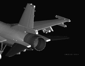 Hobby Boss 80273 F-16B Fighting Falcon 1/72 – zdjęcie 5