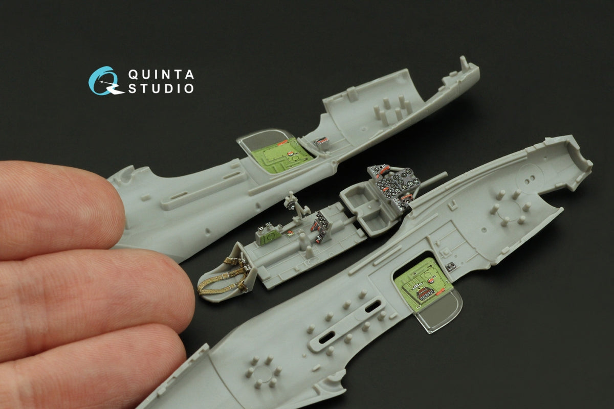 Quinta Studio QD72165 P-39Q/N Airacobra 3D-Printed coloured Interior on decal paper (Arma Hobby) 1/72 – zdjęcie 6