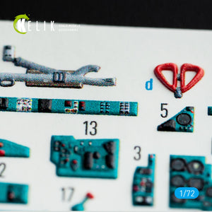 KELIK K72057 MIG-23 ML/MLA INTERIOR 3D DECALS FOR CLEARPROP KIT 1/72 – zdjęcie 3