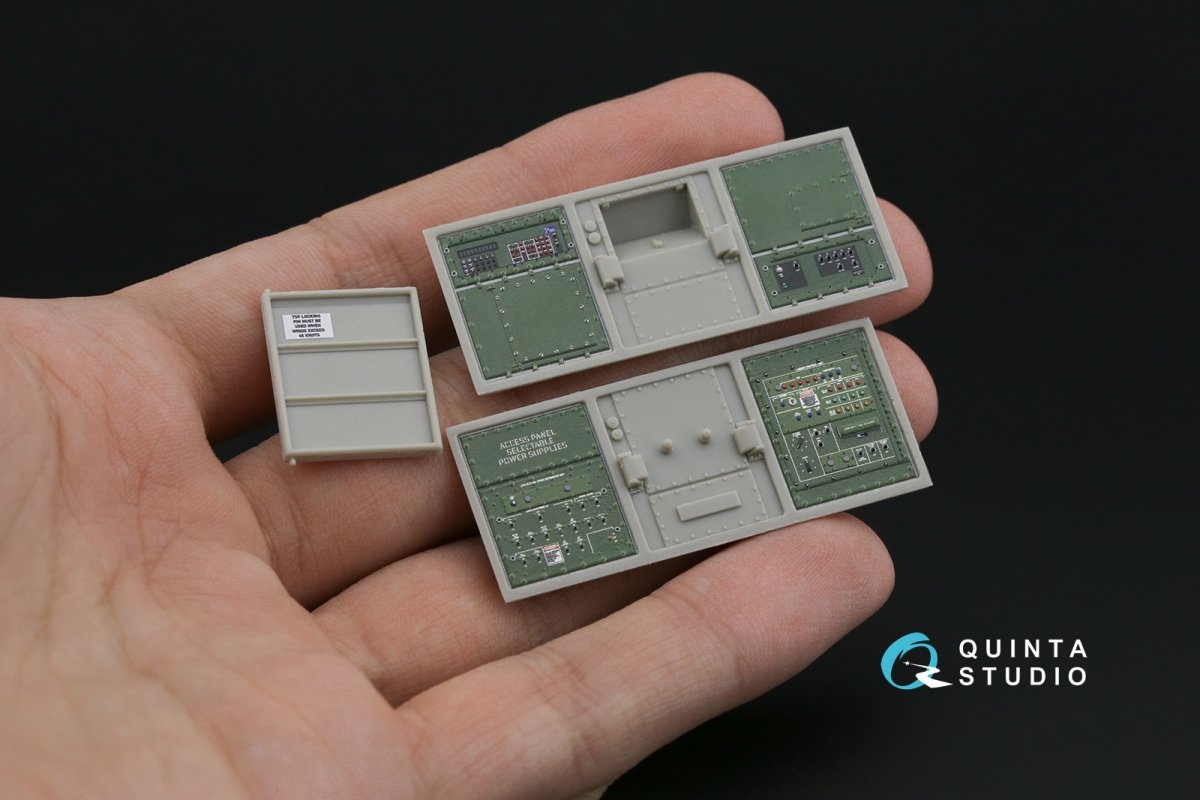 Quinta Studio QD35094 Patriot Abschussrampe auf 15t mil gl BR A1 3D-Printed &amp;amp; coloured Interior on decal paper (Trumpeter) 1/35 – zdjęcie 13