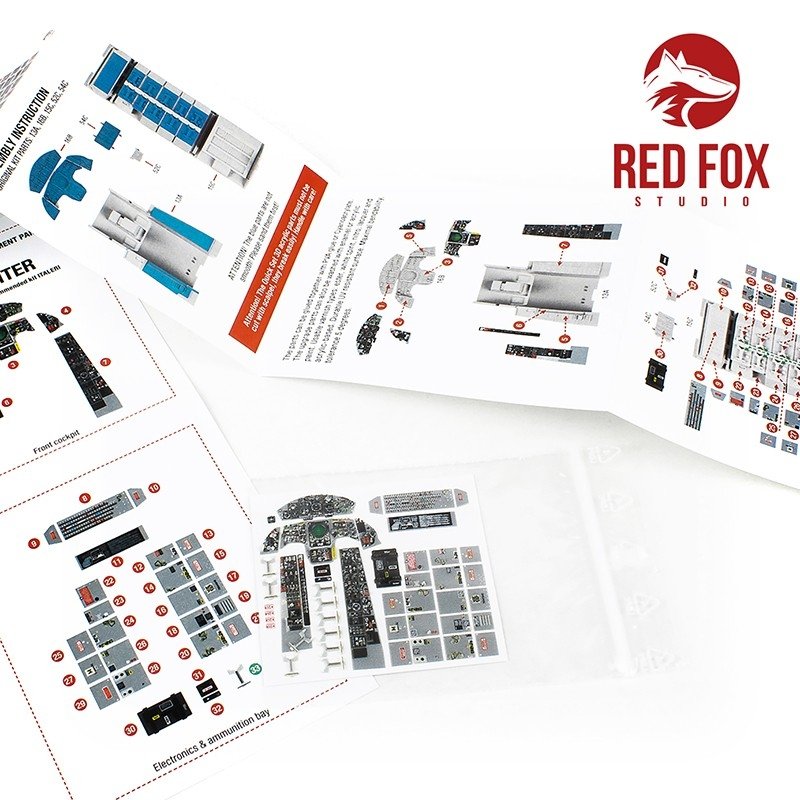 Red Fox Studio QS-32124 F-104S Starfighter (for Italeri kit) 1/32 – image 4