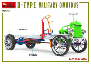 MiniArt 39001 B-TYPE MILITARY OMNIBUS 1/35 – zdjęcie 7