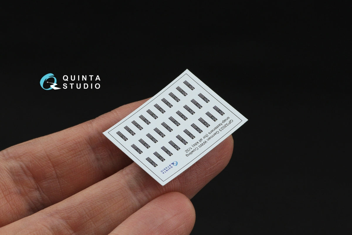 Quinta Studio QP32023 German WWII Cowling Snap-Fasteners (All kits) 1/32 – zdjęcie 3