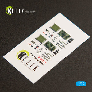 KELIK K72011 F-16D &amp;quot;FIGHTING FALCON&amp;quot; INTERIOR 3D DECALS FOR KINETIC KIT 1/72 – image 3