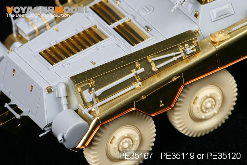 Voyager Model PE35167 WWII Sd.Kfz 234/3 8Rad For DRAGON 6257 1/35 – immagine 6