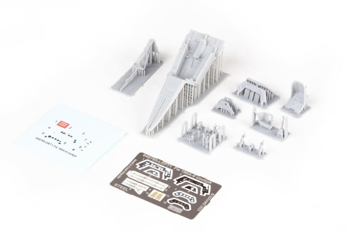 Eduard 6481101 Fw 190A-6 cockpit PRINT EDUARD 1/48 – zdjęcie 5