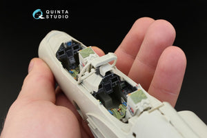 Quinta Studio QD32014 Mirage 2000B-5 (2000-5BGM Mk2) 3D-Printed &amp;amp; coloured Interior on decal paper (for Kitty Hawk kit) 1/32 – zdjęcie 5