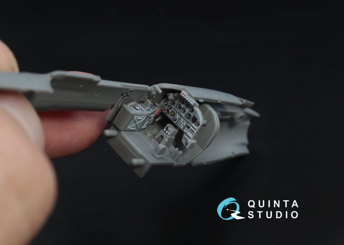 Quinta Studio QD72008 IL-2 Shturmovik 3D-Printed &amp;amp; coloured Interior on decal paper (for Tamiya kit) 1/72 – zdjęcie 6