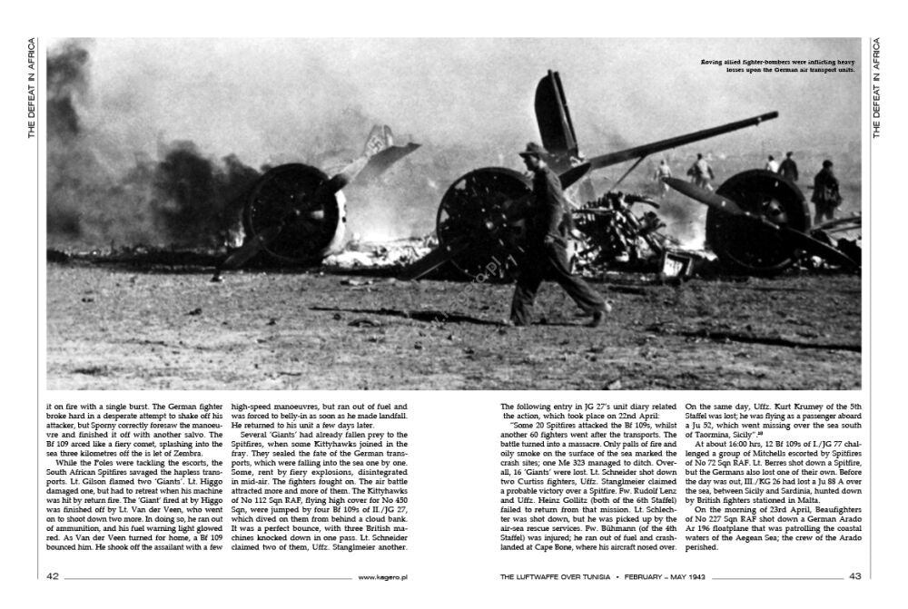 Kagero 12010 Luftwaffe over Tunisia vol. II February – May 1943 EN – image 2