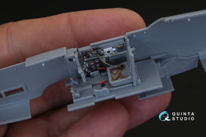Quinta Studio QD48140 Ki-61-I 3D-Printed &amp;amp; coloured Interior on decal paper (for Hasegawa kit) 1/48 – zdjęcie 4