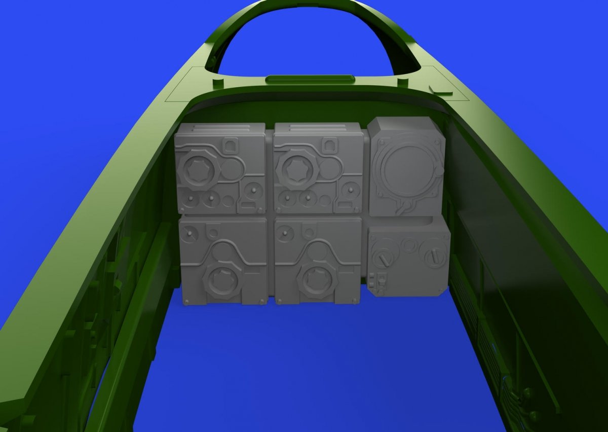Eduard 648602 Bf 110C/ D radio equipment 1/48 – zdjęcie 3