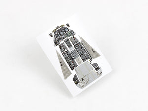 Red Fox Studio QS-32143 A-10A Thunderbolt II Updated full interior for Trumpeter 3D colored resin IP 1/32 – zdjęcie 4