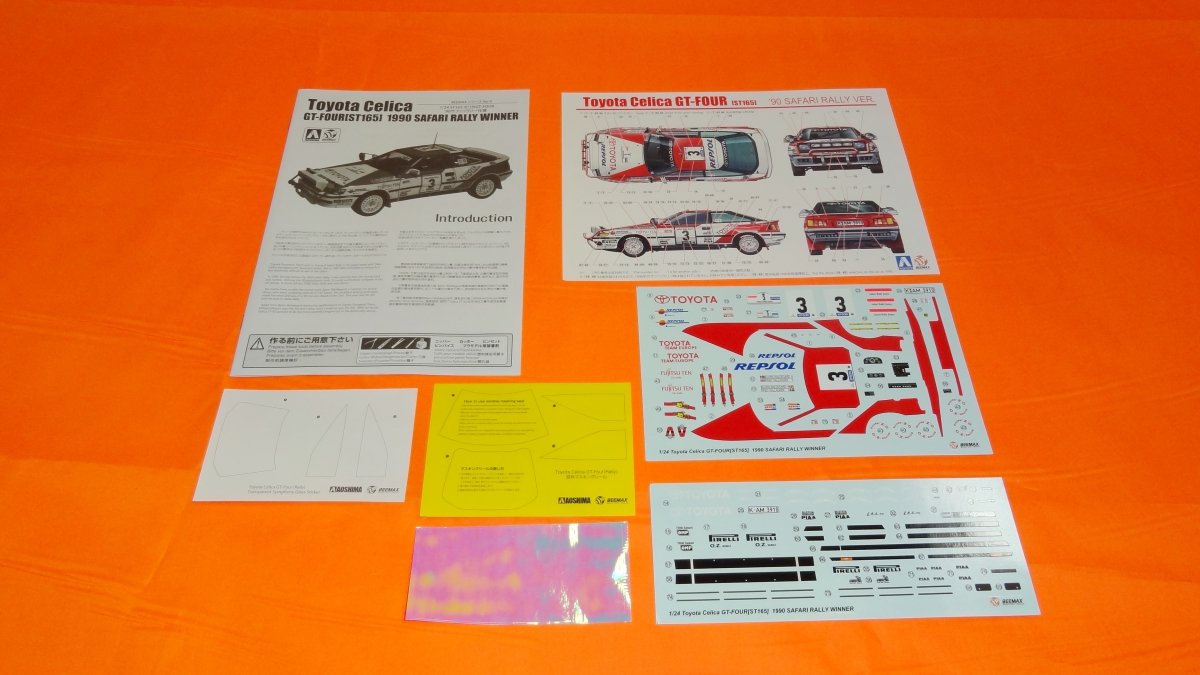 Beemax 24006 Toyota Celica GT-FOUR (ST165) 1990 SAFARI RALLY VERSION 1/24 – zdjęcie 4