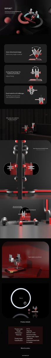 DSPIAE AT-TV OMNI-DIRECTIONAL TABLETOP VISE / Vice – image 5