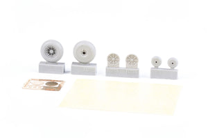 Eduard 6481135 P-40N wheels cross tread EDUARD 1/48