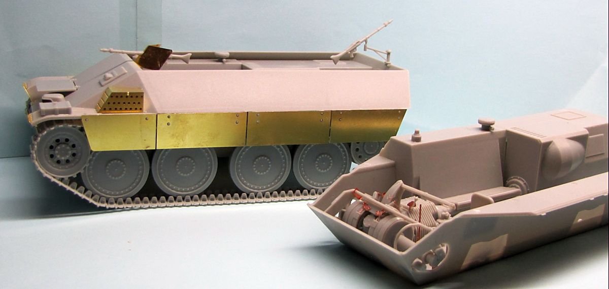 Thunder Model 35104 German Gepanzerter Mannschaftstransportwagen Katzchen 1/35 – zdjęcie 3