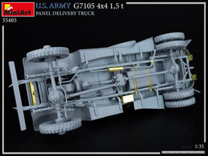 MiniArt 35405 U.S. ARMY G7105 4х4 1,5 t PANEL DELIVERY TRUCK 1/35 – zdjęcie 12