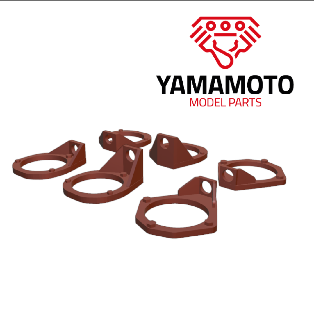 Yamamoto YMPTUN52 Zestaw sportowych rozpórek 1/24 – immagine 2