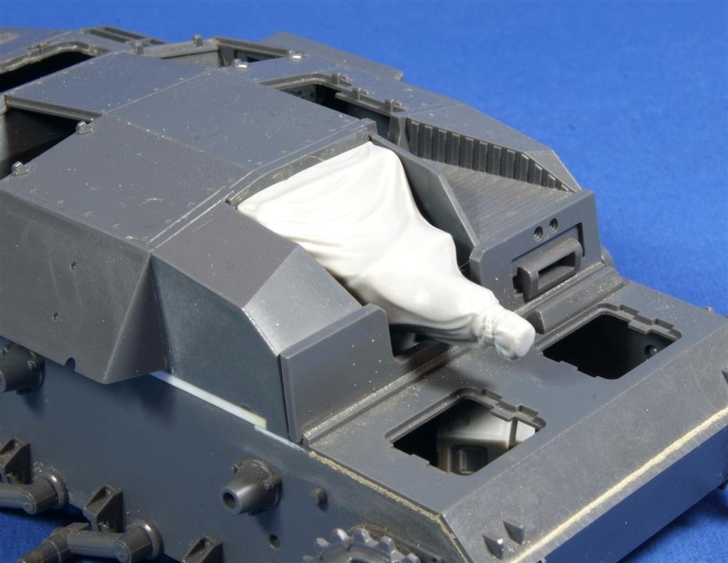 Panzer Art RE35-177 Mantlet with canvas cover for StuG III B 1/35 – zdjęcie 3